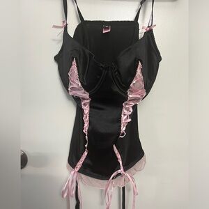 corset lingerie perfect for Halloween costume!
